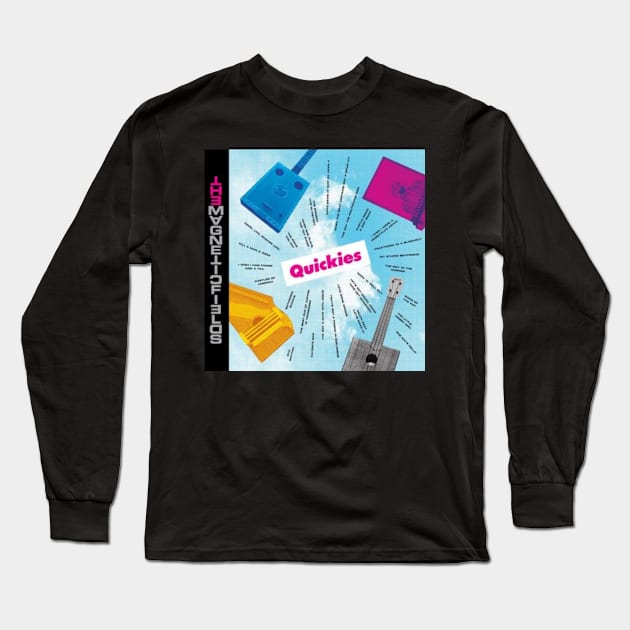 THE MAGNETIC FIELDS MERCH VTG Long Sleeve T-Shirt by whimsycreatures